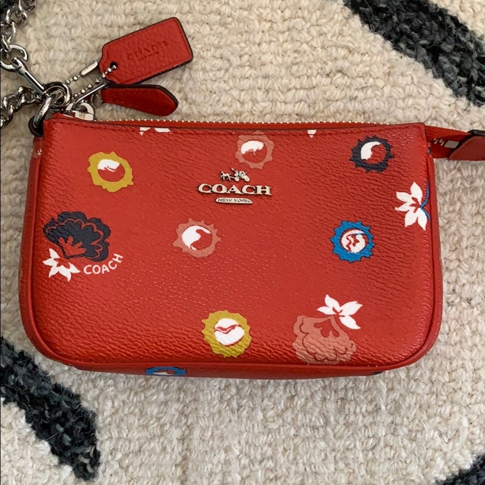 NWOT Coach Small Clutch/Wristlet